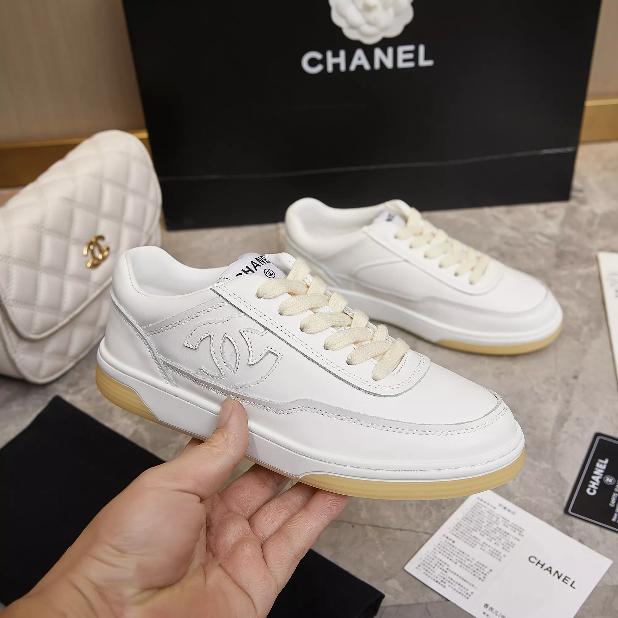 chanel decontractees chaussures pour femme s_12761152